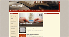 Desktop Screenshot of comori.org